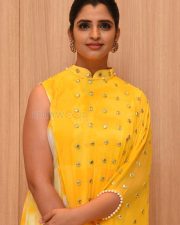 Anchor Shyamala Yellow Dress Pictures