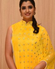 Anchor Shyamala Yellow Dress Pictures