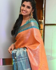 Anchor Shyamala at Thalaivi Movie Pre Release Event Pictures 03