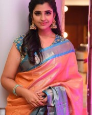 Anchor Shyamala at Thalaivi Movie Pre Release Event Pictures 05