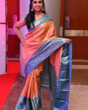 Anchor Shyamala at Thalaivi Movie Pre Release Event Pictures 13