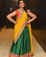 Anchor Syamala At Raja Vaaru Rani Gaaru Pre release Event Photos