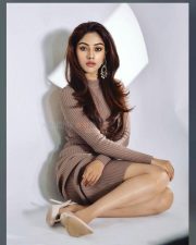 Anu Emmanuel Brown Dress Still 01