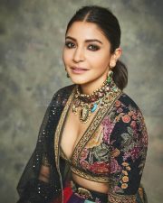 Anushka Sharma Bhabhi in a Traditional Lehenga Photos 01