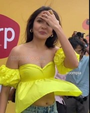 Anushka Sharma Sexy in Yellow at Slurp Farm Event Photos 15