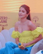 Anushka Sharma Sexy in Yellow at Slurp Farm Event Photos 37
