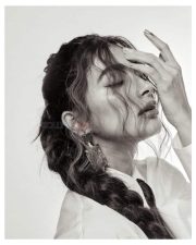 Beautiful Actress Pooja Hegde Black and White Photos 01 Beautiful Actress Pooja Hegde Black and White Photos 01