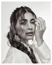 Beautiful Actress Pooja Hegde Black and White Photos 02 Beautiful Actress Pooja Hegde Black and White Photos 02