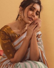 Raashii Khanna 27 Beautiful Actress Raashi Khanna Saree Photoshoot Pictures