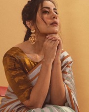 Raashii Khanna 26 Beautiful Actress Raashi Khanna Saree Photoshoot Pictures