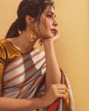 Raashii Khanna 24 Beautiful Actress Raashi Khanna Saree Photoshoot Pictures