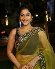 Beautiful Actress Regina Cassandra In Saree Photos