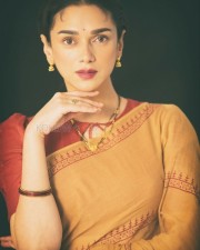 Beautiful Aditi Rao Hydari in Saree Pictures 01