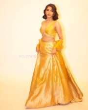 Beautiful Aishwarya Lekshmi in a Yellow Lehenga Pictures 07