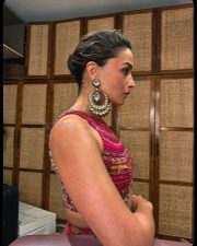 Beautiful Alia Bhatt in a Fuchsia Pink Lehenga at Manish Malhotra Diwali Bash Party Photos 04 Beautiful Alia Bhatt in a Fuchsia Pink Lehenga at Manish Malhotra Diwali Bash Party Photos 04
