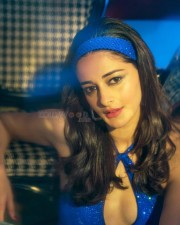 Beautiful Ananya Panday in a Retro Electric Blue Outfit Pictures 01
