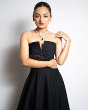 Beautiful Esther Anil in a Jet Black Gown Photo 01