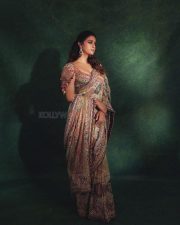 Beautiful Keerthy Suresh in a Multicolored Phulkari Inspired Saree Photos 06 Beautiful Keerthy Suresh in a Multicolored Phulkari Inspired Saree Photos 06