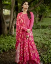 Beautiful Keerthy Suresh in a Red Salwar Photos 02 Beautiful Keerthy Suresh in a Red Salwar Photos 02