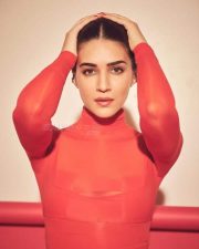 Beautiful Kriti Sanon in a Chic Red Dress Pictures 03 Beautiful Kriti Sanon in a Chic Red Dress Pictures 03
