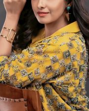 Beautiful Priya Bhavani Shankar in a Mustard Colored Top and Grey Pant Photos 04