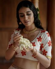Beautiful Priya Prakash Varrier in a Floral Outfit Photos 02
