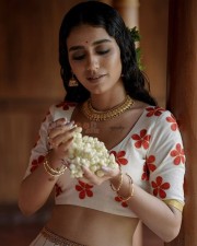 Beautiful Priya Prakash Varrier in a Floral Outfit Photos 02