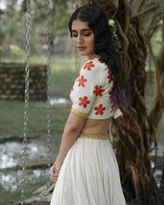Beautiful Priya Prakash Varrier in a Floral Outfit Photos 03