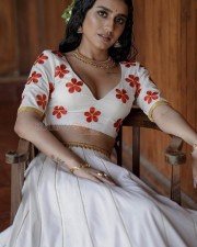 Beautiful Priya Prakash Varrier in a Floral Outfit Photos 05