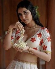 Beautiful Priya Prakash Varrier in a Floral Outfit Photos 06