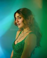 Beautiful Priya Prakash Varrier in a Green Anarkali Dress Photos 02 Beautiful Priya Prakash Varrier in a Green Anarkali Dress Photos 02