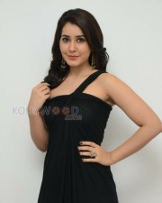 Raashii Khanna 13 Beautiful Rashi Khanna In Black Dress Photos