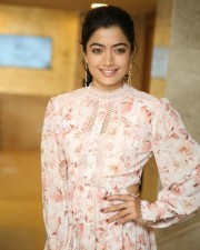 Beautiful Rashmika Mandanna Floral Dress Pictures