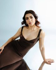 Beautiful Samantha Ruth Prabhu in a Brown Cutout Bodycon Dress Photos 01 Beautiful Samantha Ruth Prabhu in a Brown Cutout Bodycon Dress Photos 01