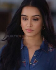 Beautiful Shraddha Kapoor in a Floral Blue Top Pictures 03