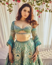 Beautiful Tamannaah Bhatia in a Turquoise Dress Photoshoot Stills 01