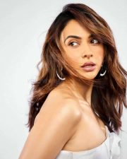 Beautifully Gorgeous Rakul Preet Singh in White Photos 03