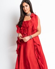 Birthday Beauty Katrina Kaif in a Red Dress Pictures 04