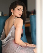 Bold Actress Pranitha Subhash Backless Photos 04