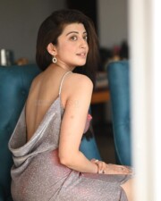 Bold Actress Pranitha Subhash Backless Photos 06