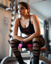 Bold Actress Sakshi Agarwal in a Black Sports Crop Top And Fishnet Leggings Photos 01 Bold Actress Sakshi Agarwal in a Black Sports Crop Top And Fishnet Leggings Photos 01