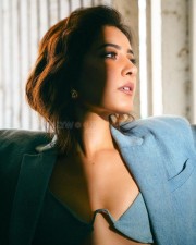 Bold and Beautiful Raashi Khanna in a Denim Revealing Co Ord Dress Photos 03
