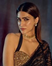 Bollywood Actress Kriti Sanon in a Embrodery Work Designer Saree Photos 01 Bollywood Actress Kriti Sanon in a Embrodery Work Designer Saree Photos 01