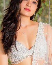 Breathtaking Rashmika Mandanna in a Grey Lehenga Photos 03