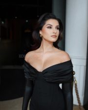 Cannes 2026 Actress Tara Sutaria in a Black Off Shoulder Corset Gown Photos 04 1