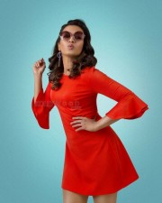 Catherine Tresa Red Dress Photoshoot Pictures 02