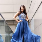 Catherine Tresa in Blue Dress Photoshoot Pictures 01 Catherine Tresa in Blue Dress Photoshoot Pictures 01