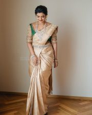 Charismatic Aishwarya Rajesh in a Traditional Silk Saree Photos 03