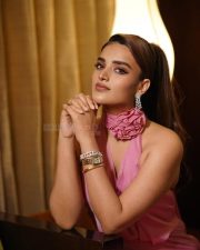 Charming 90s Heroine Nidhhi Agerwal in a Pink Dress Photos 03 Charming 90s Heroine Nidhhi Agerwal in a Pink Dress Photos 03