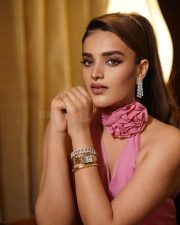 Charming 90s Heroine Nidhhi Agerwal in a Pink Dress Photos 04 Charming 90s Heroine Nidhhi Agerwal in a Pink Dress Photos 04